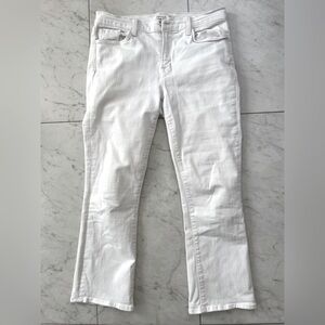 J Brand Women's Crisp White Ankle Jeans